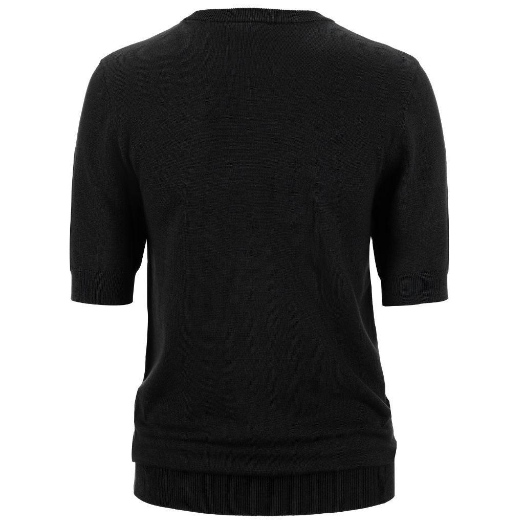 Nicola Women's Sweater Tee | Black