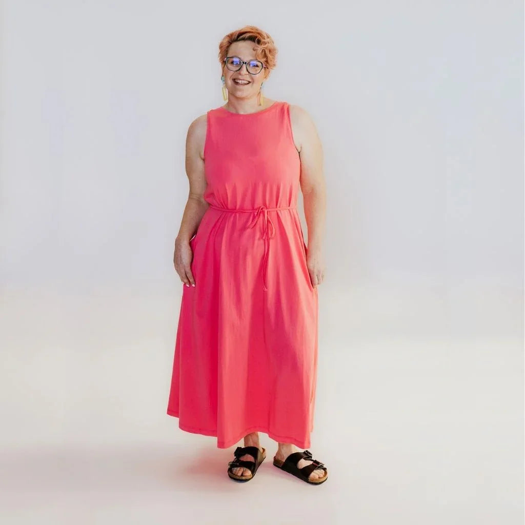 strapless open back dress Helga May Jungle Dress: Plain main image 1