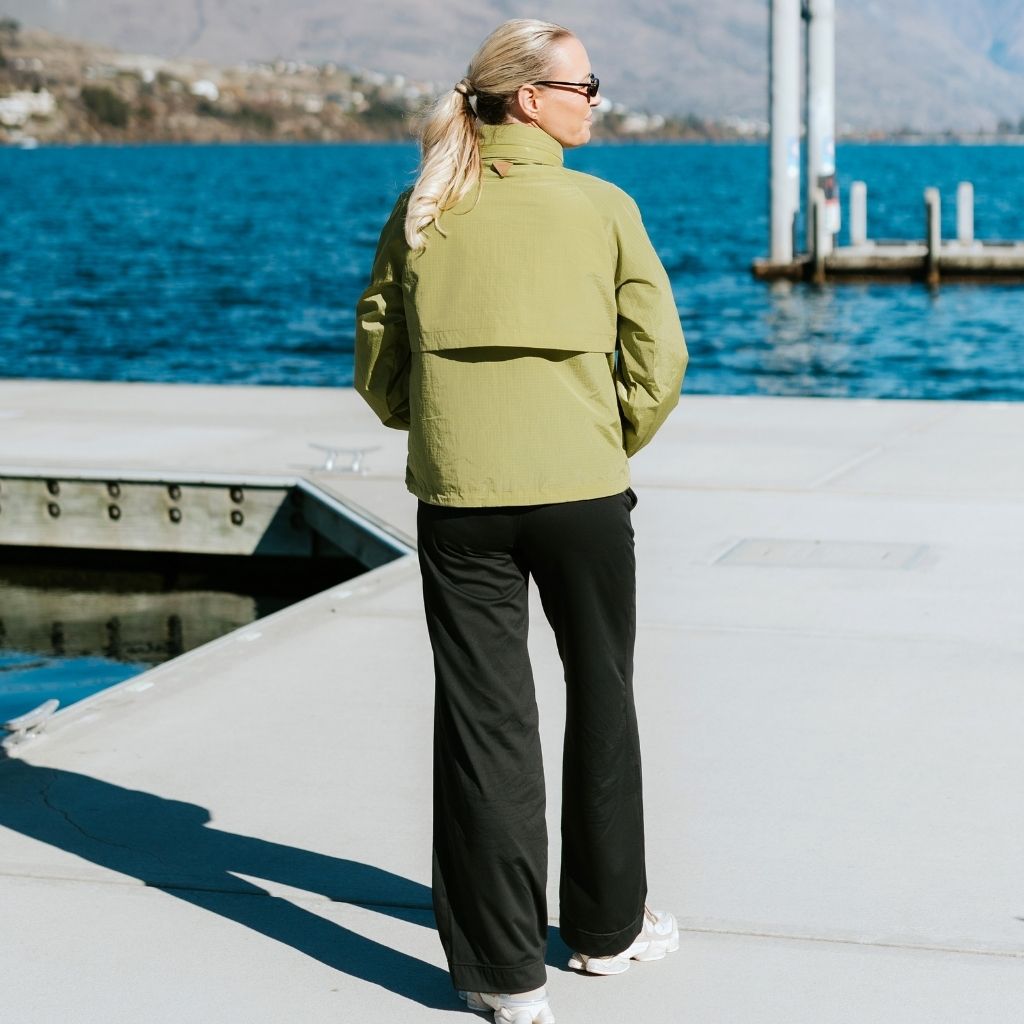 Gracie Women's Wind Breaker Jacket | Avocado
