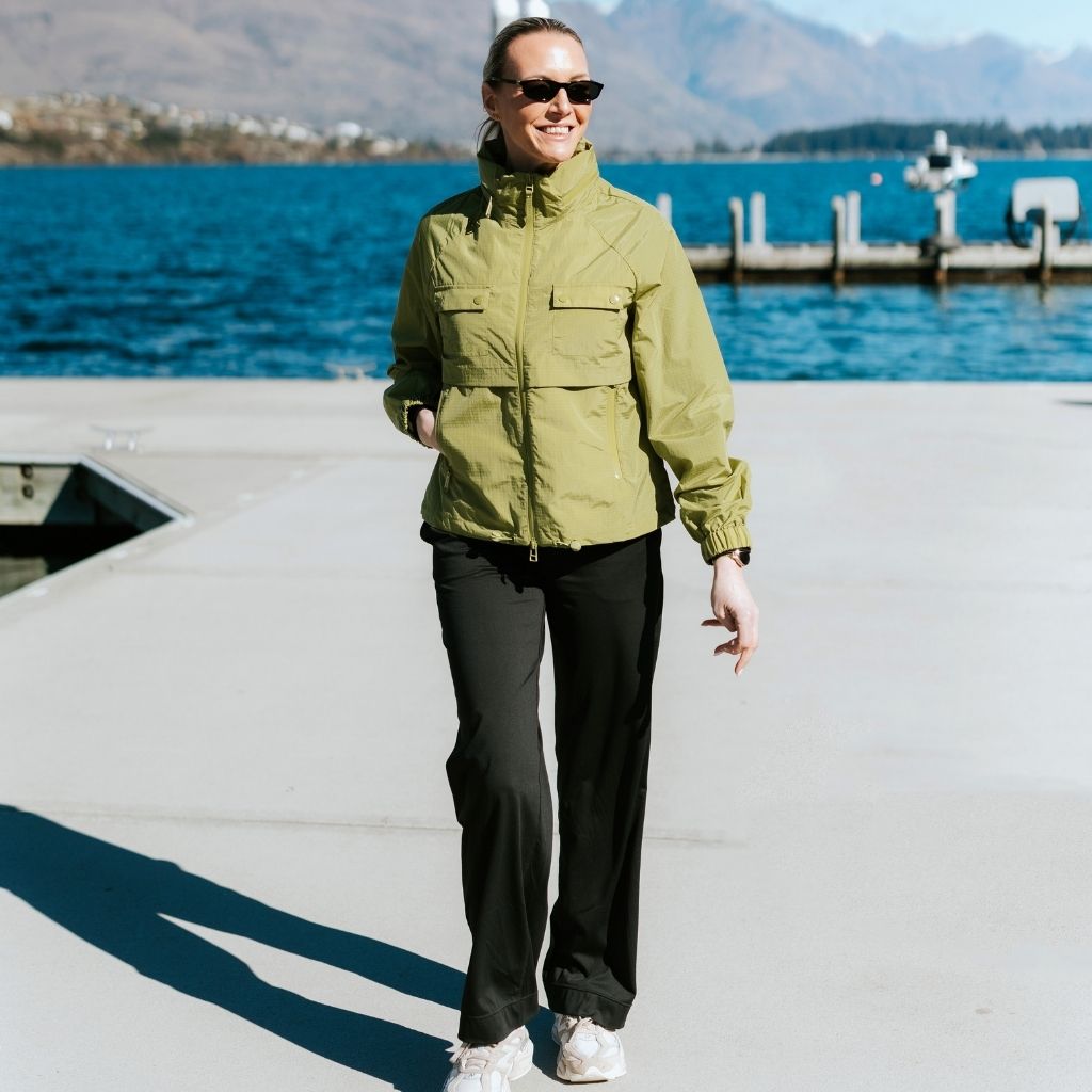 Gracie Women's Wind Breaker Jacket | Avocado