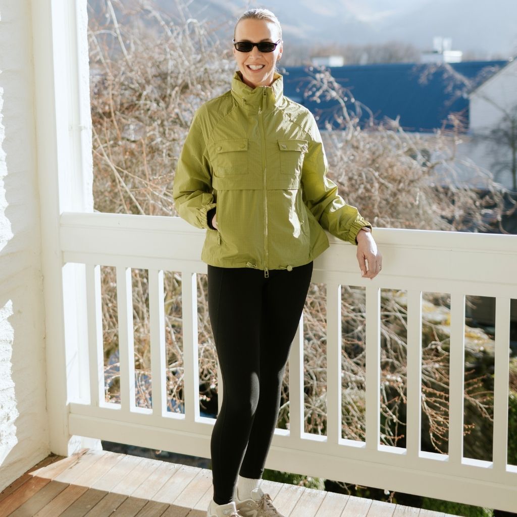 Gracie Women's Wind Breaker Jacket | Avocado