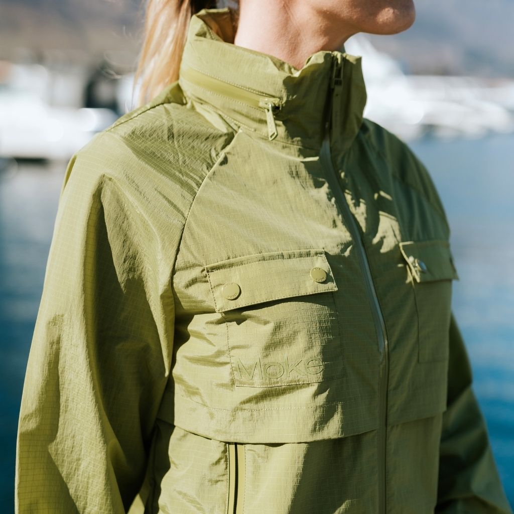 Gracie Women's Wind Breaker Jacket | Avocado