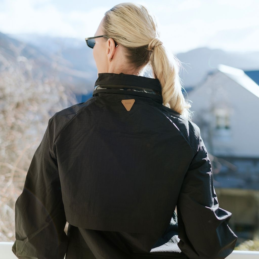 Gracie Women's Wind Breaker Jacket | Black