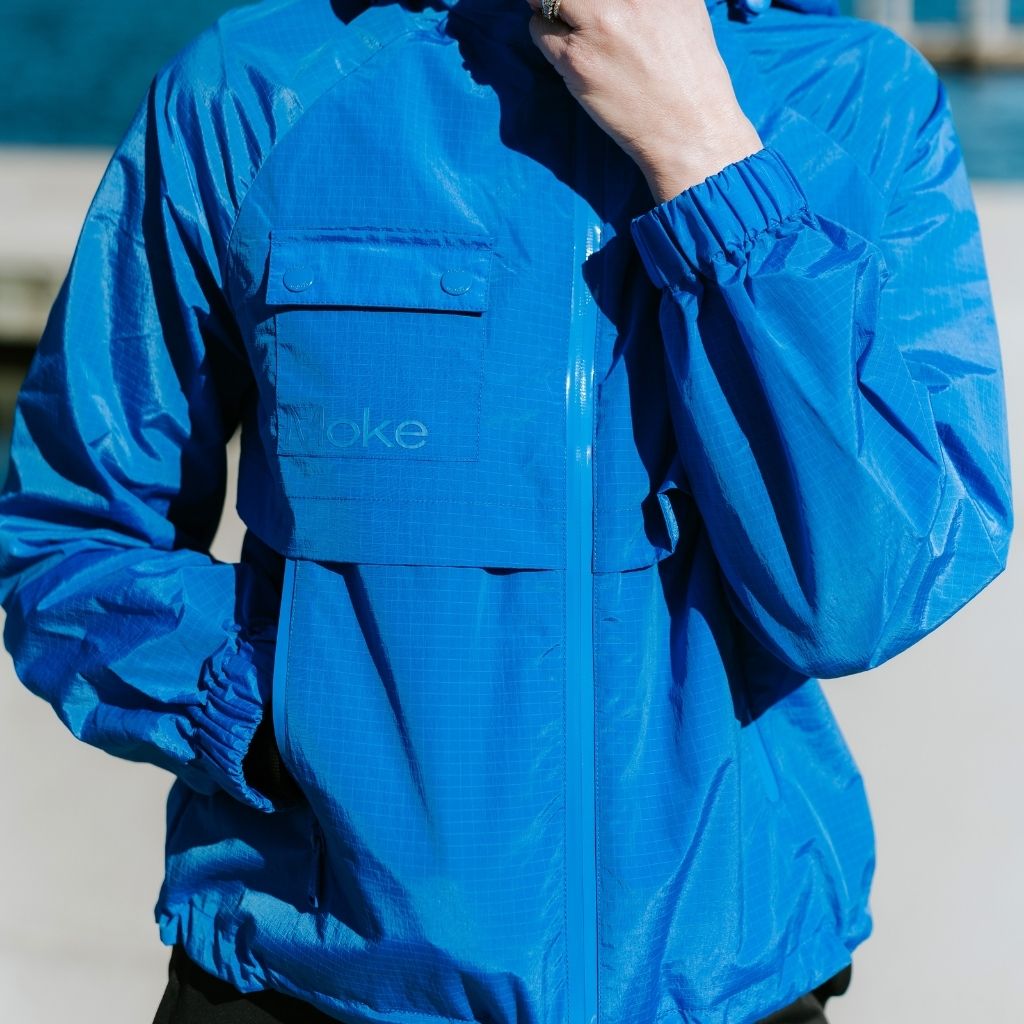 Gracie Women's Wind Breaker Jacket | Dazzling Blue