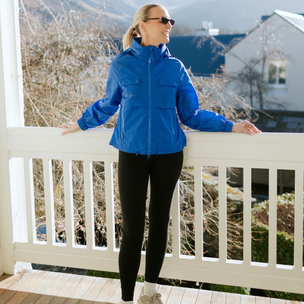 Gracie Women's Wind Breaker Jacket | Dazzling Blue