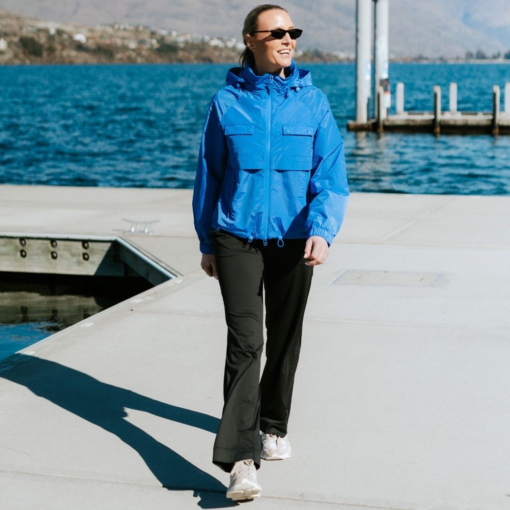 Gracie Women's Wind Breaker Jacket | Dazzling Blue