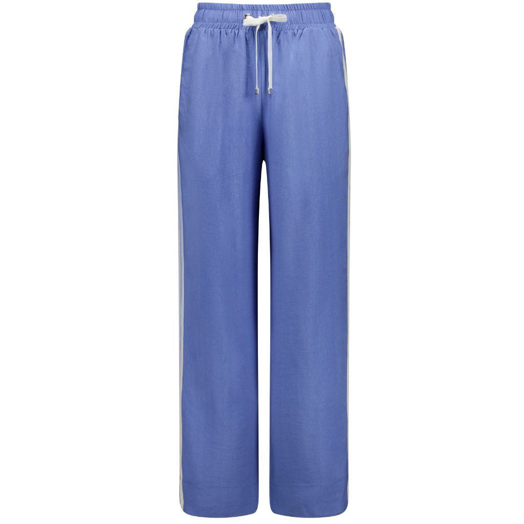 Indiana Women's Wide Leg Pants - Pool Blue