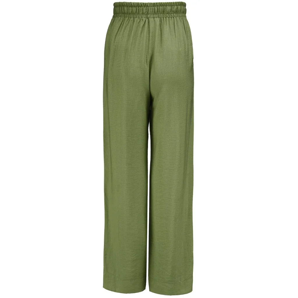 Indiana Women's Wide Leg Pants | Bonsai Green