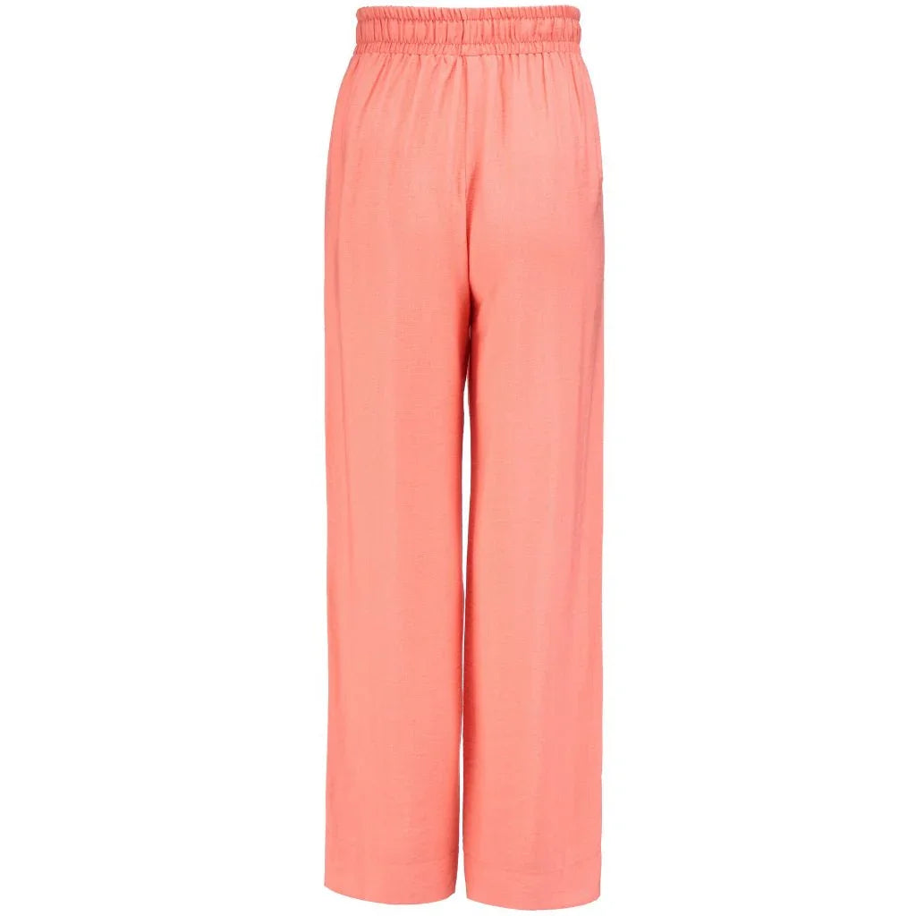 Indiana Women's Wide Leg Pants | Sunset Coral