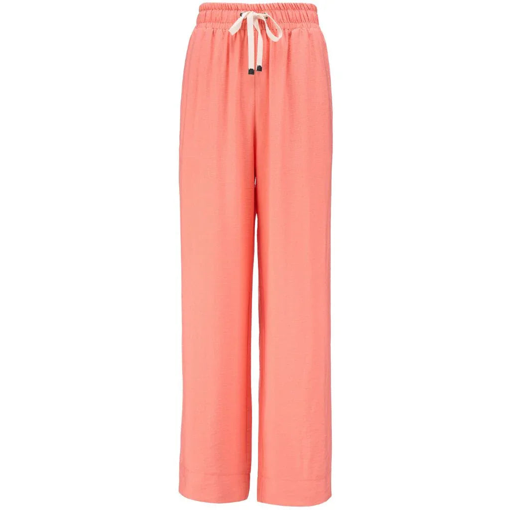 Indiana Women's Wide Leg Pants | Sunset Coral