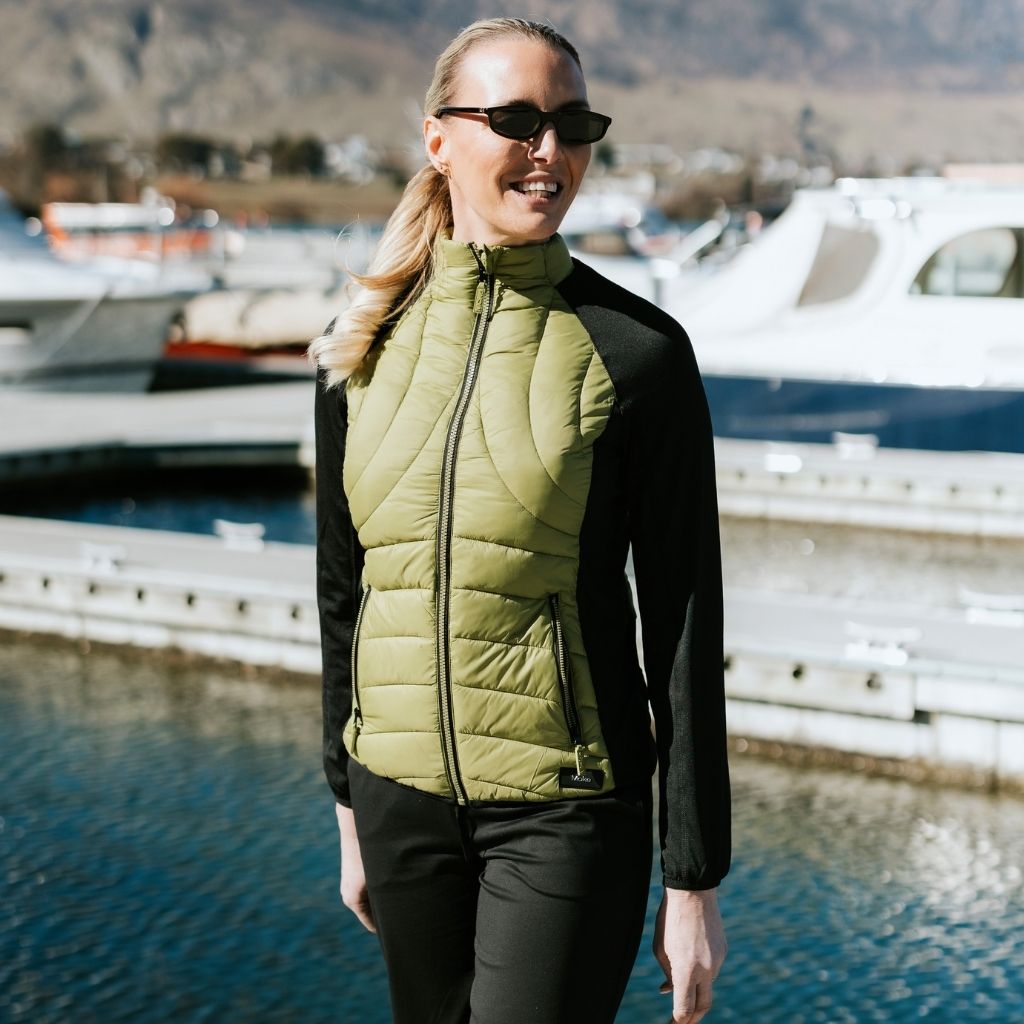 Jen Women's Active Jacket | Avocado