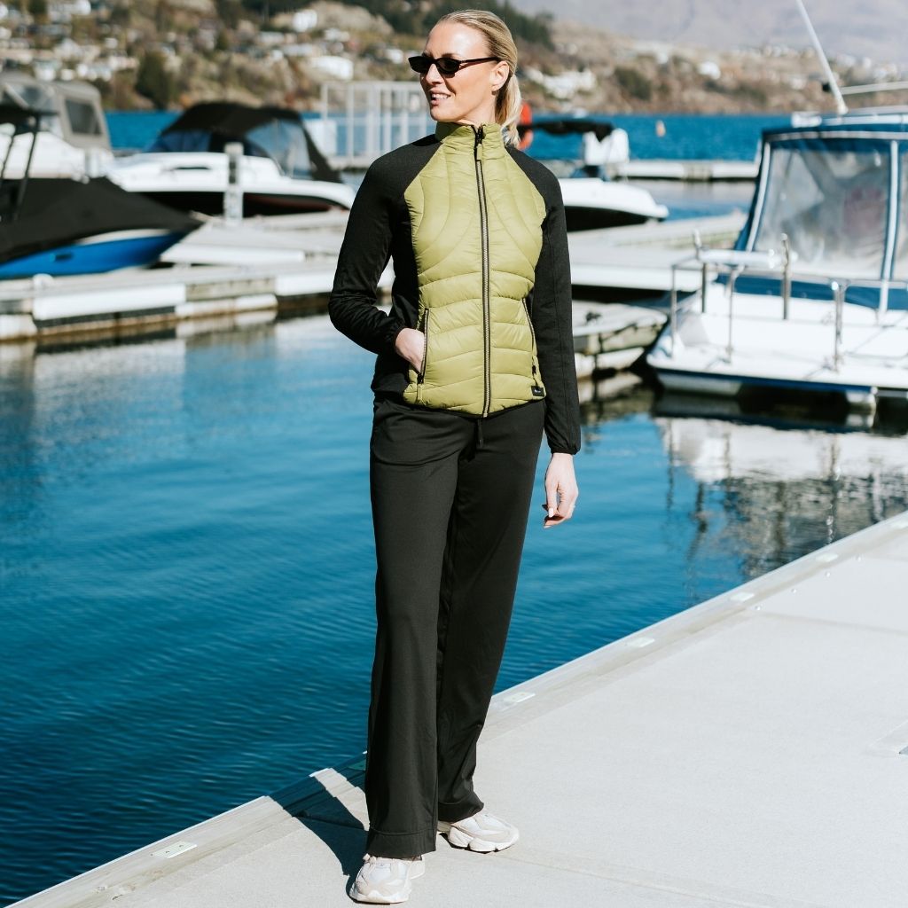 Jen Women's Active Jacket | Avocado
