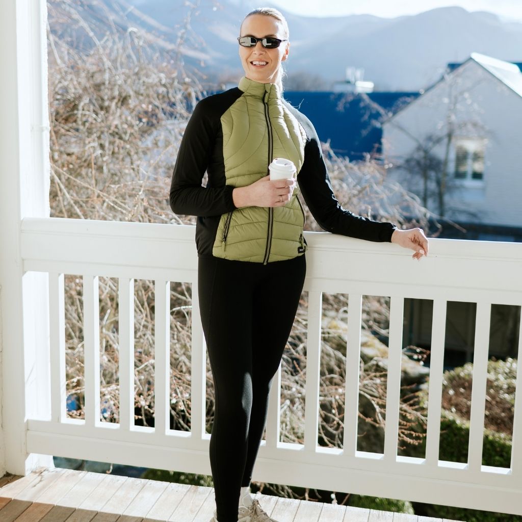 Jen Women's Active Jacket | Avocado