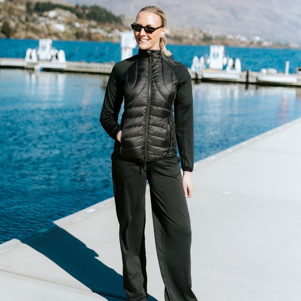 Jen Women's Active Jacket | Black