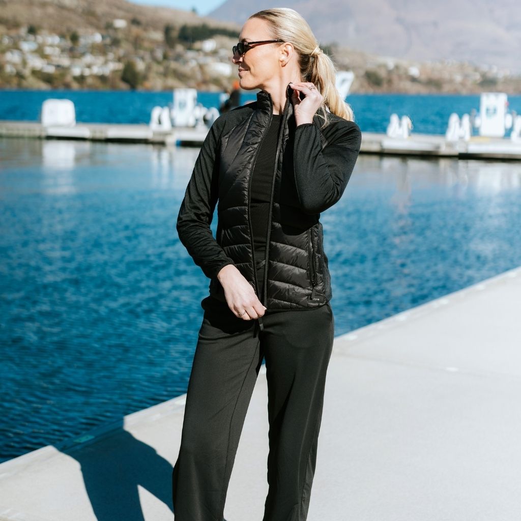 Jen Women's Active Jacket | Black