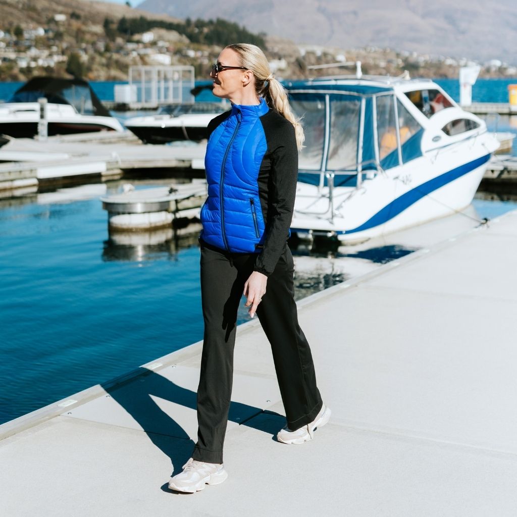 Jen Women's Active Jacket | Dazzling Blue