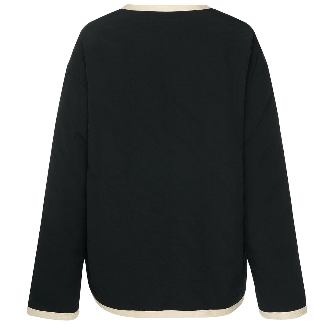 Juniper Reversible Faux Shearling Jacket - Black/Cream