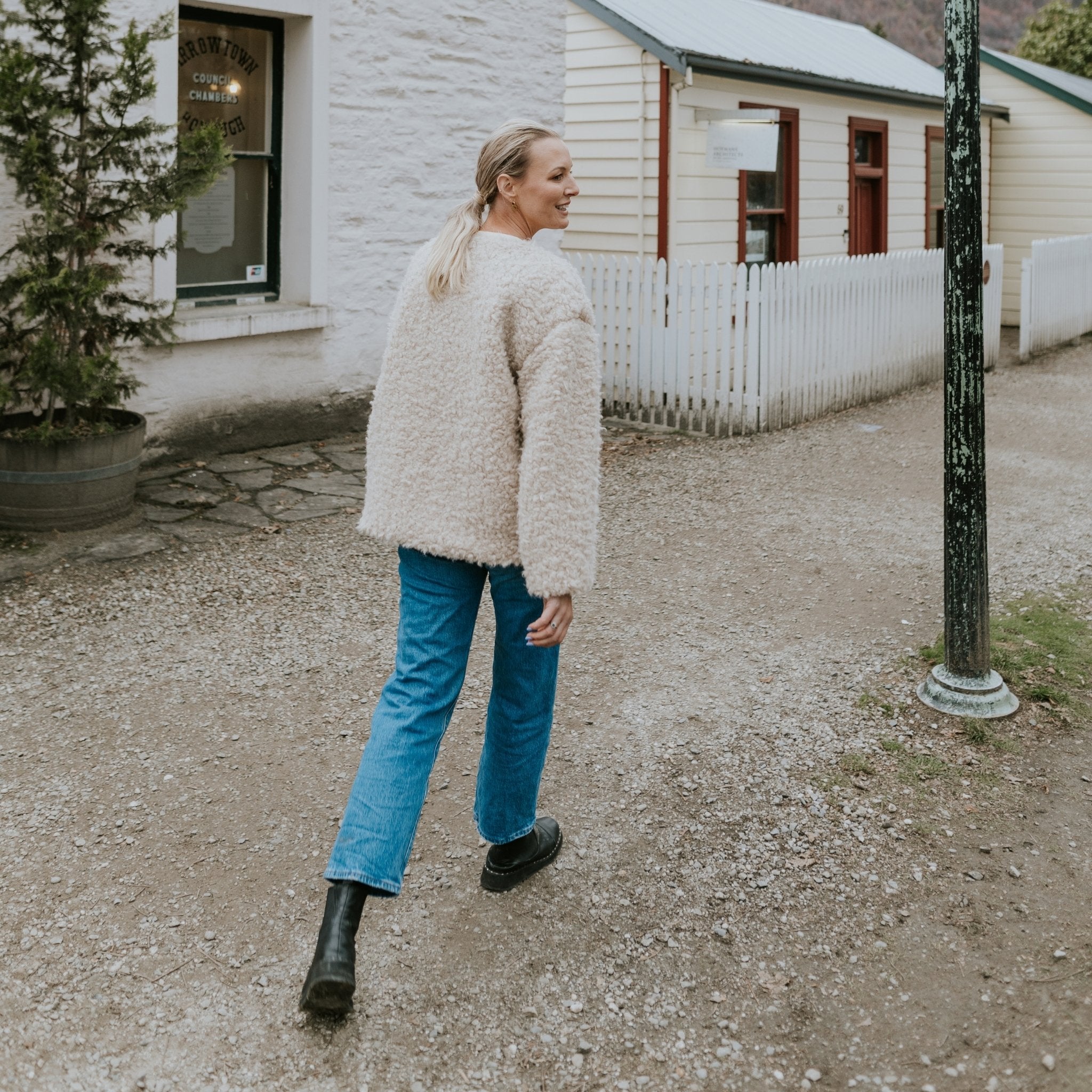 Women's Reversible Jacket | Faux Shearling Layer – Juniper by Moke