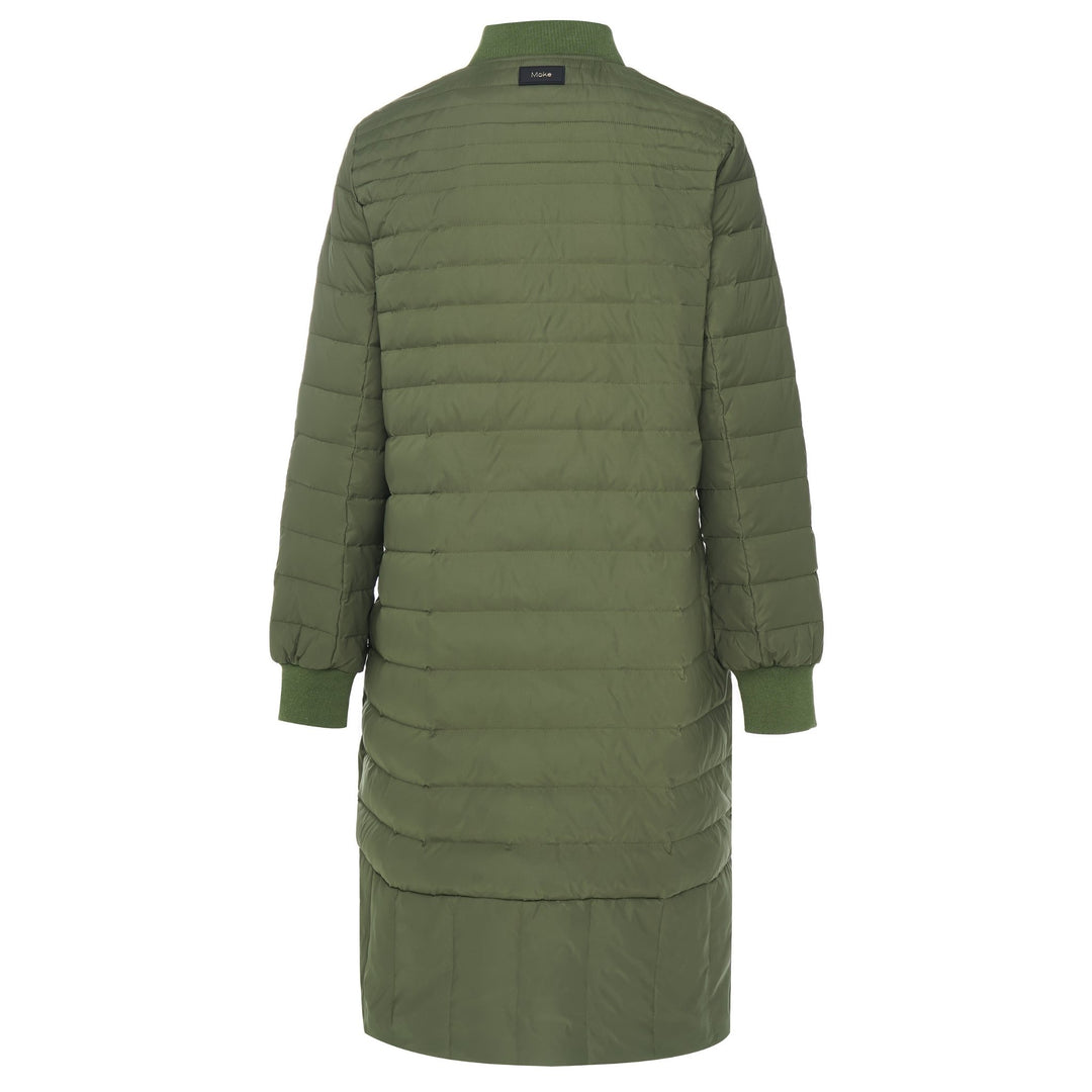Kaz Puffer Down Coat - Olive Green