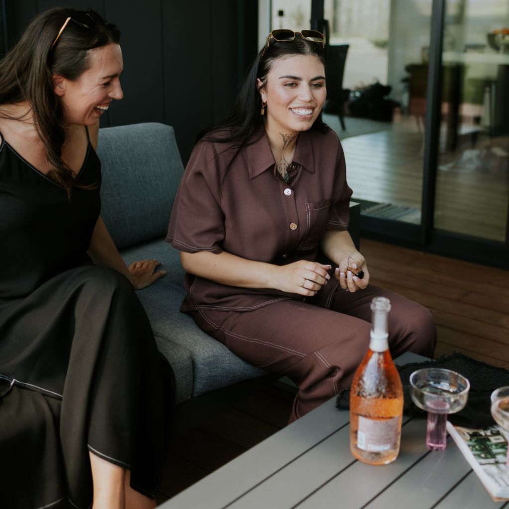 Lydia Women's Viscose Blend Slip Dress - Black