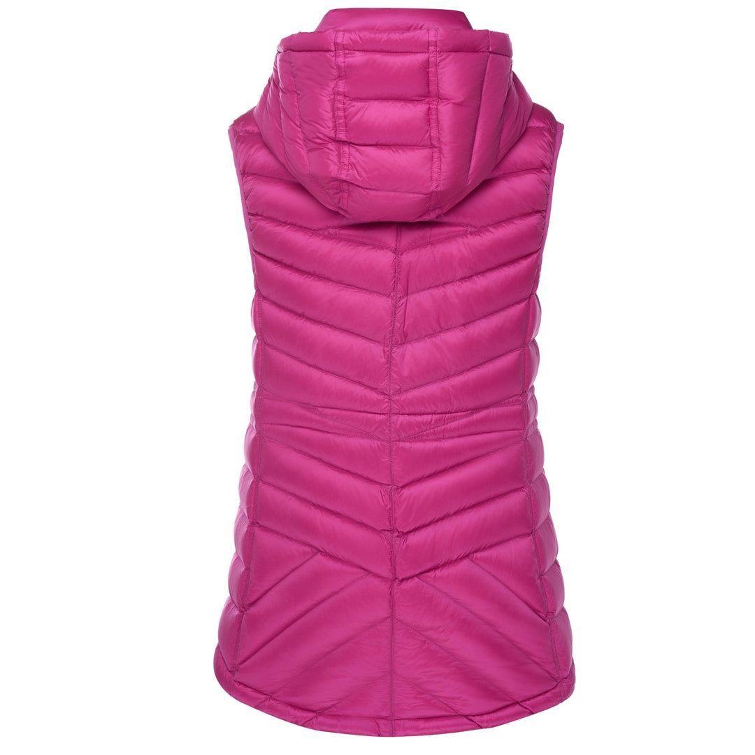 Mary-Claire 90/10 Packable Puffer Vest - Rose Violet