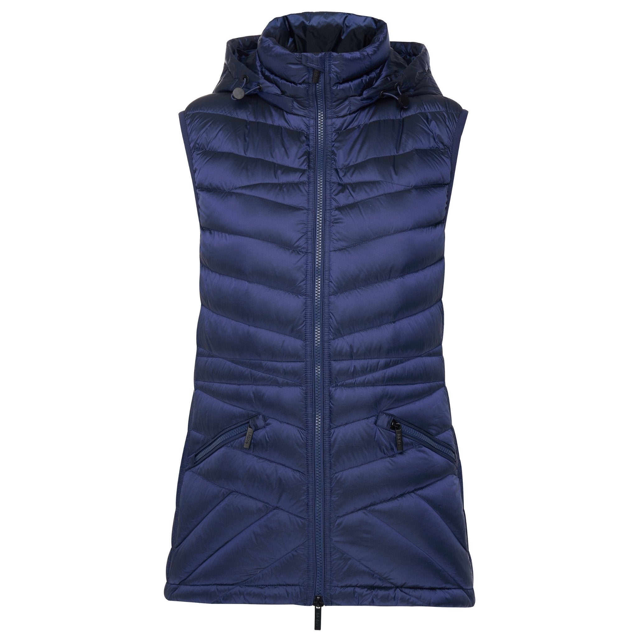 Women's Lightweight Navy Blue Puffer Down Vest | Warm Everyday