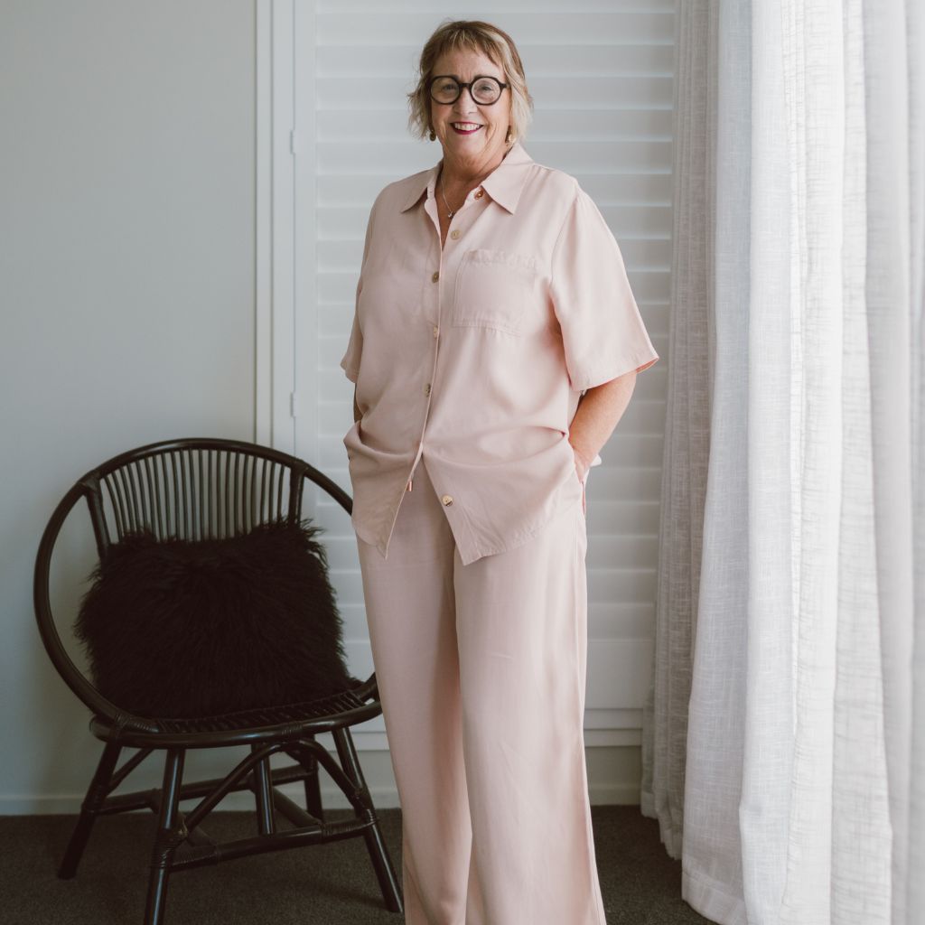 Missy Women&#39;s Viscose Blend Shirt - Dusty Rose