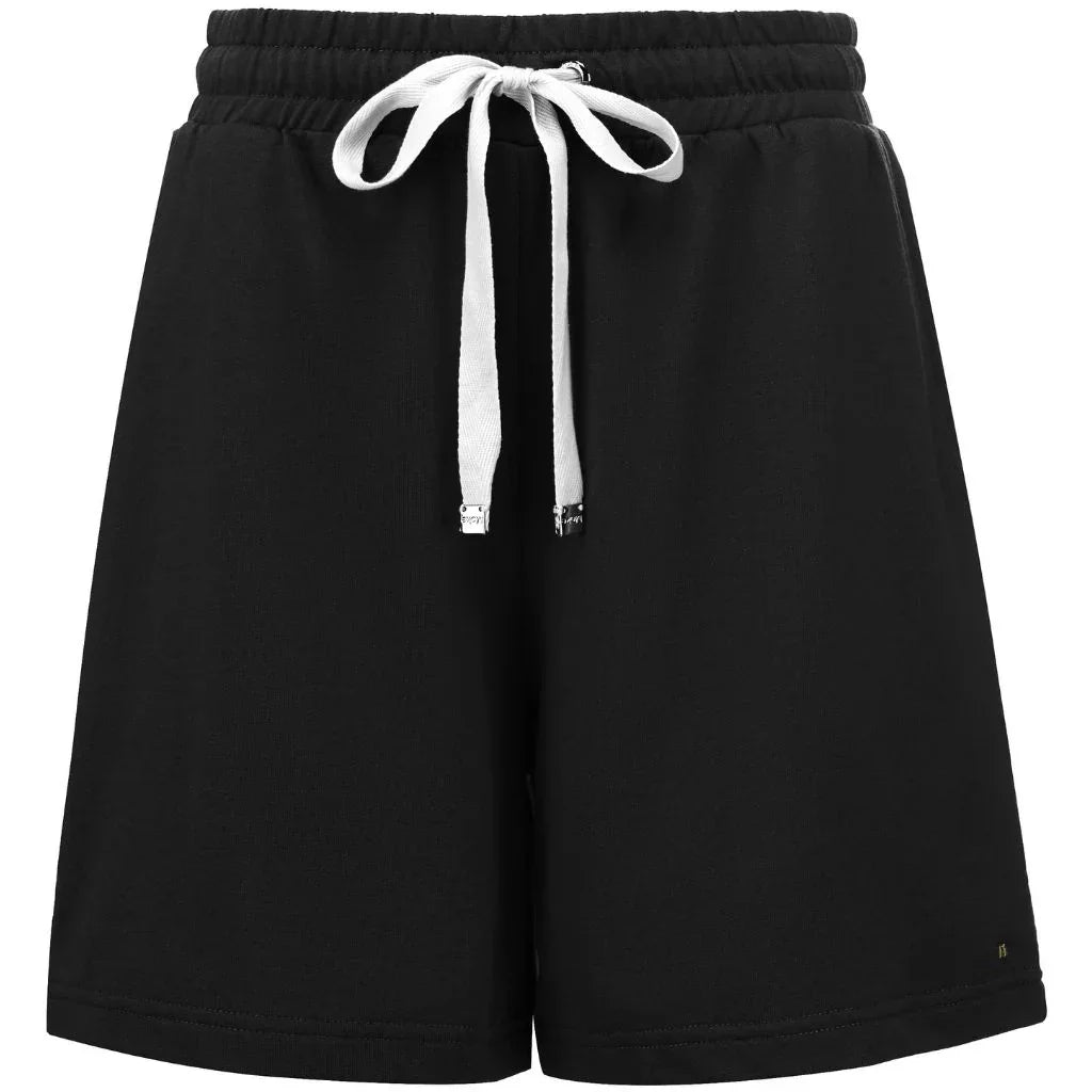 Pippa Women's Terry Cotton Shorts | Black