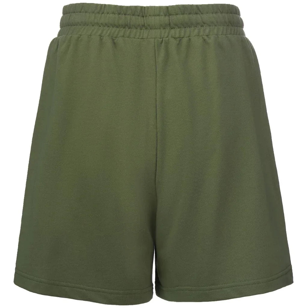 Pippa Women&#39;s Terry Cotton Shorts | Bonsai Green