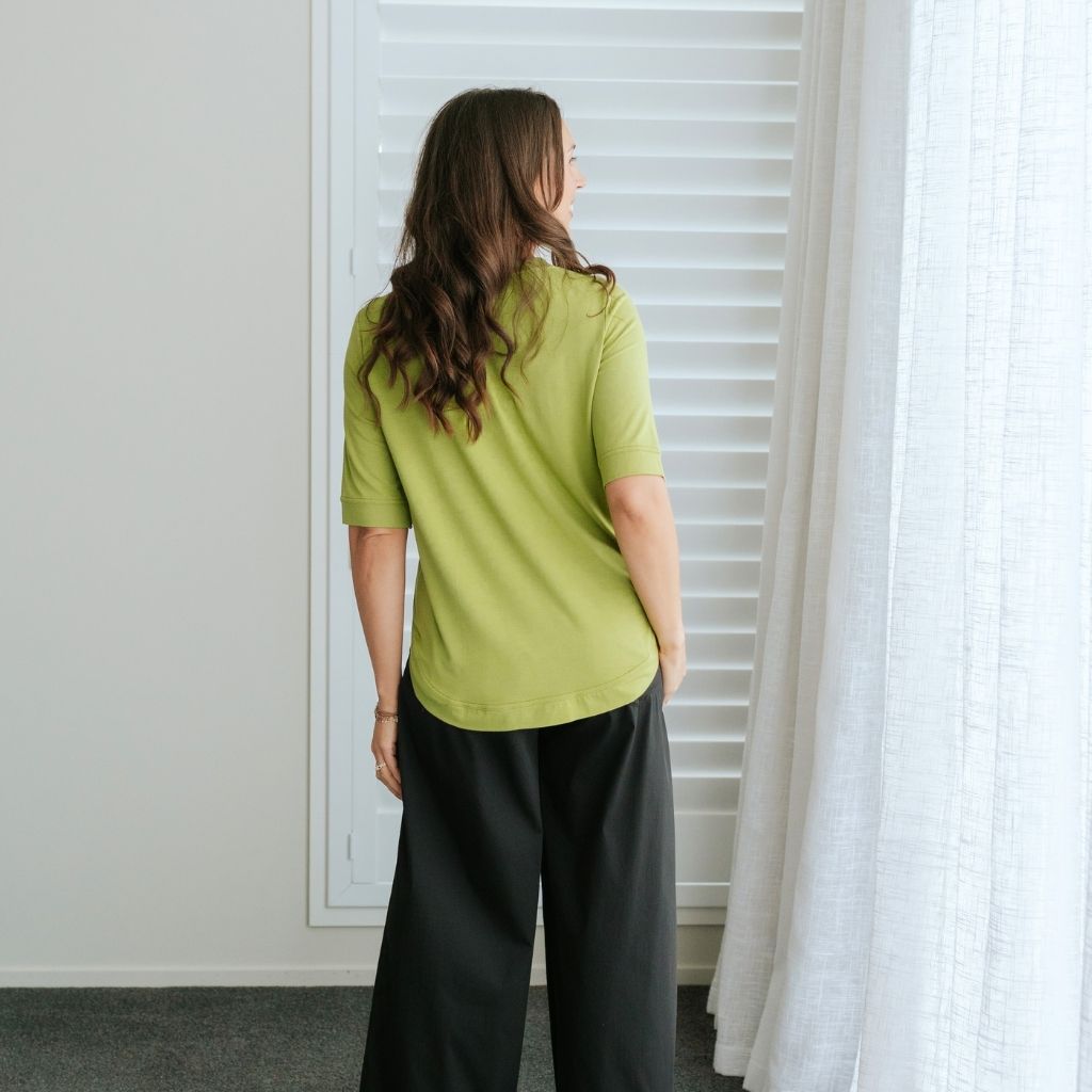 Ruby Women's Modal Tee  |  Avocado