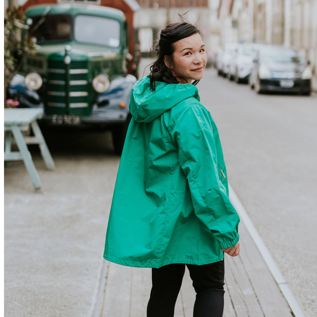 Sadie Women&#39;s Rain Jacket - Shamrock