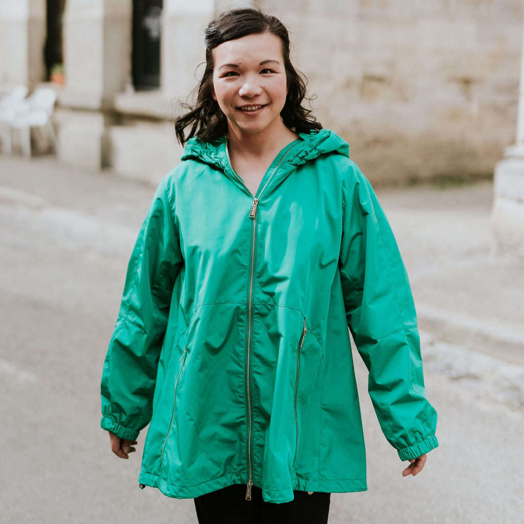 Sadie Women&#39;s Rain Jacket - Shamrock