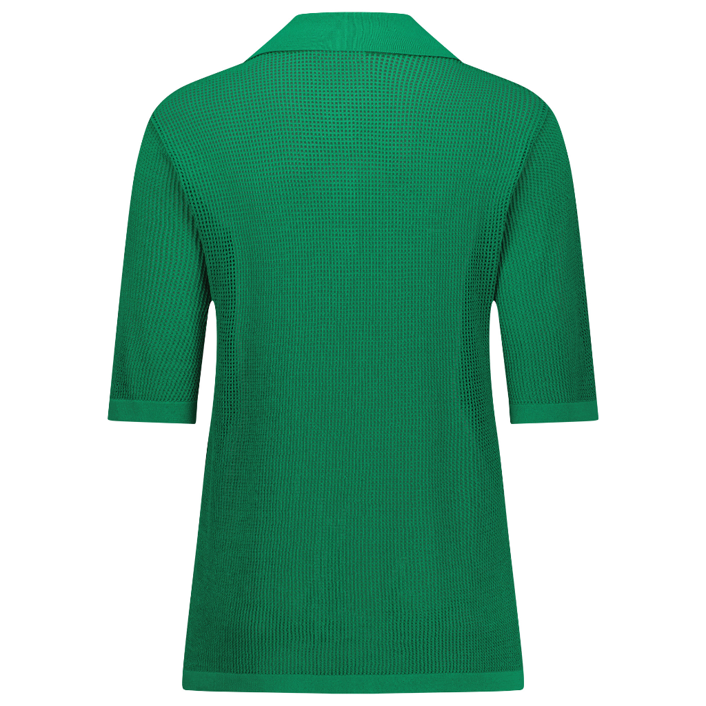 Cedar Women&#39;s Button Up Tee - Shamrock