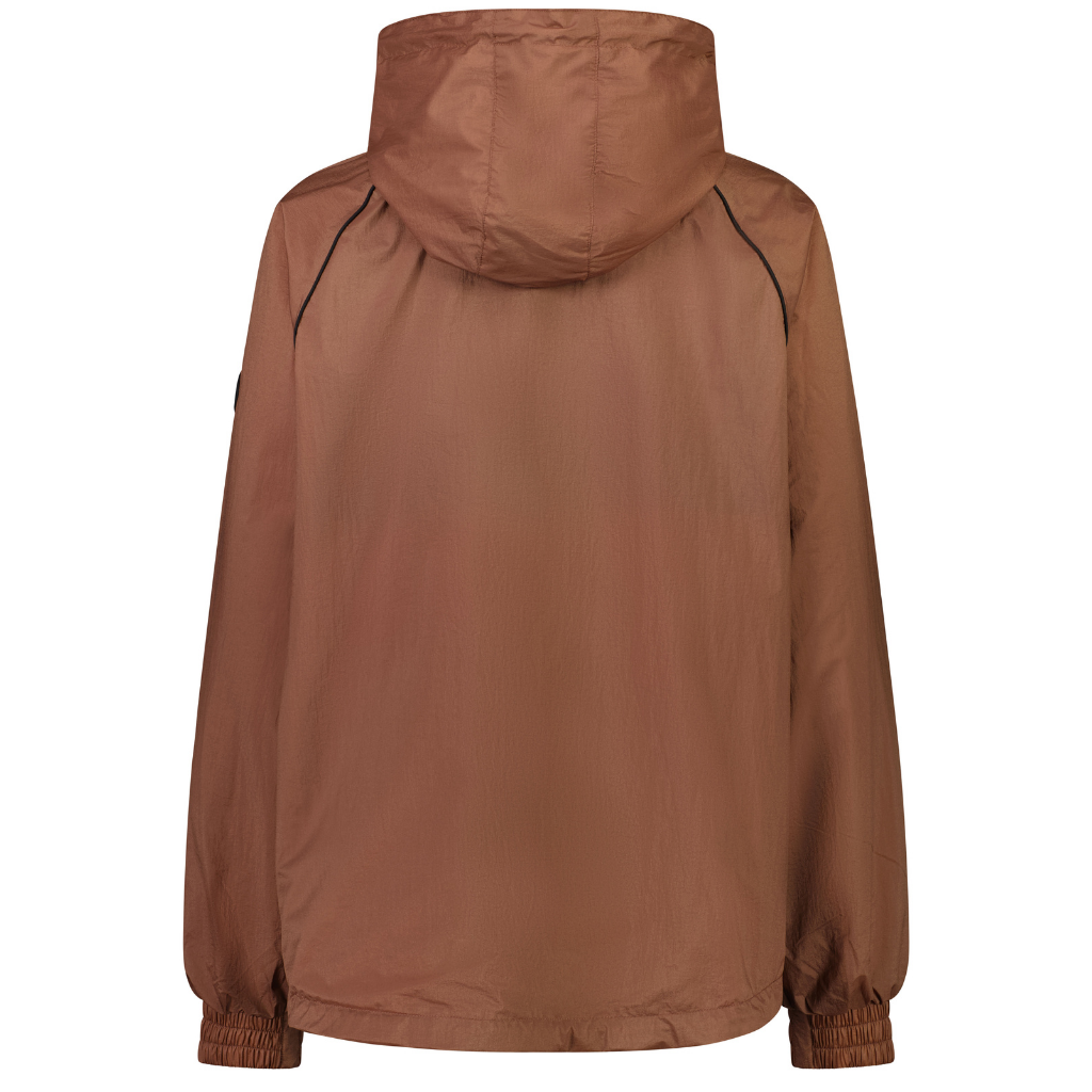 Ngapera Women&#39;s Wind Breaker - Desert with Black Trim