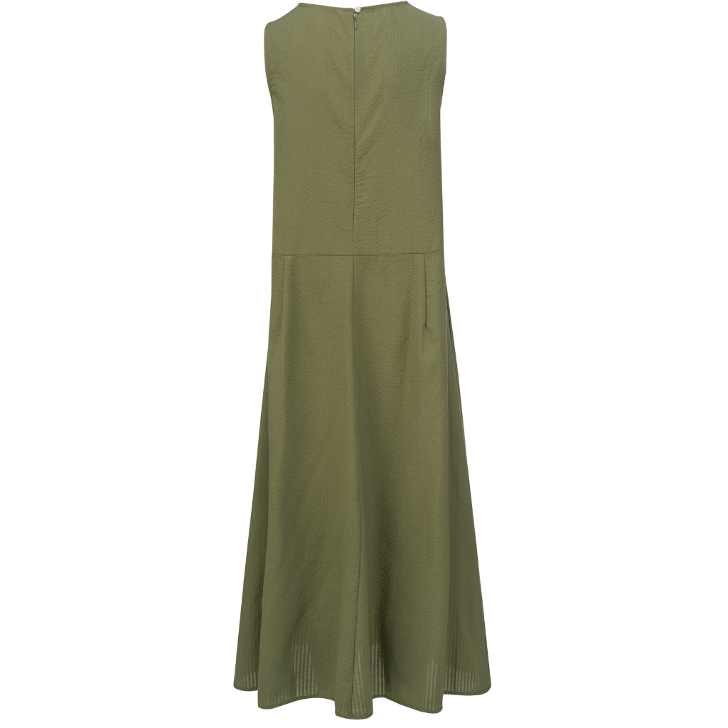 Anna Women&#39;s Drop Waist Dress | Bonsai Green