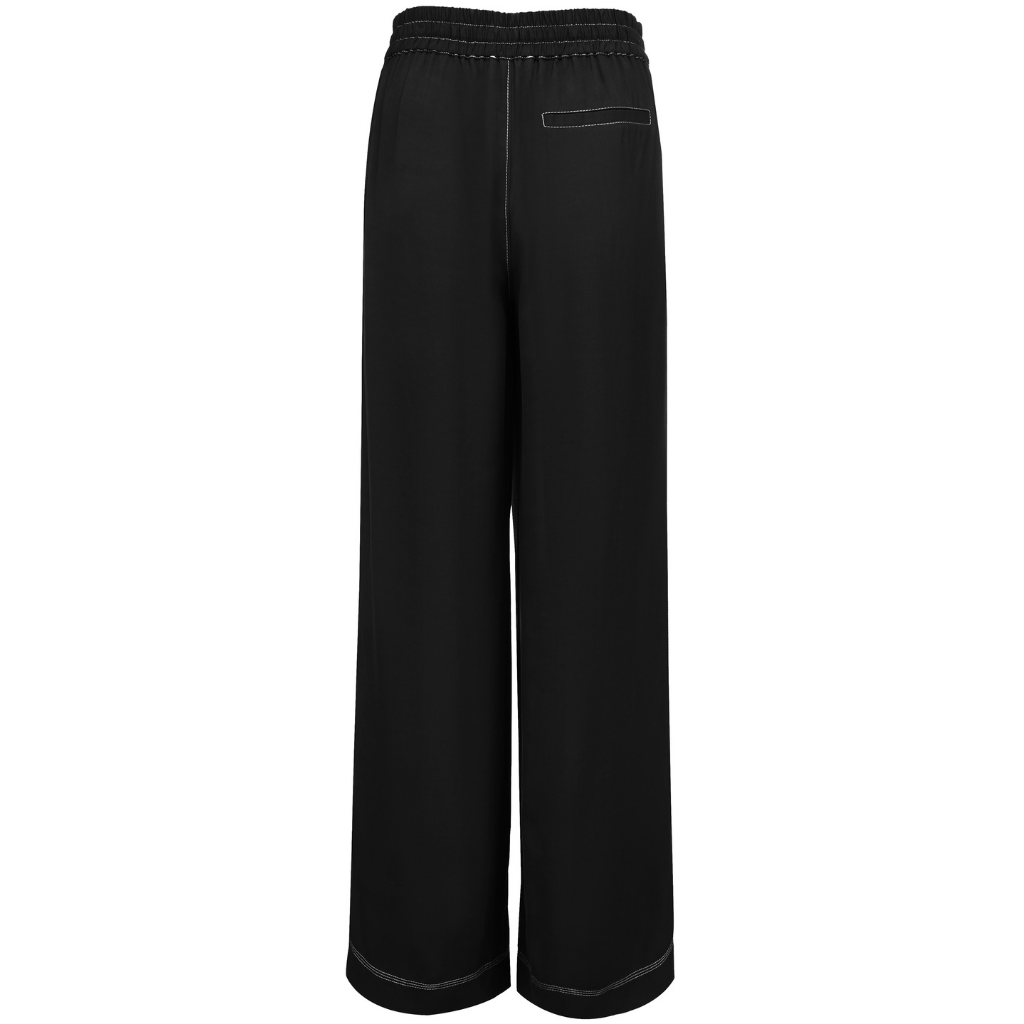 Bowie Women's Viscose Blend Pants - Black