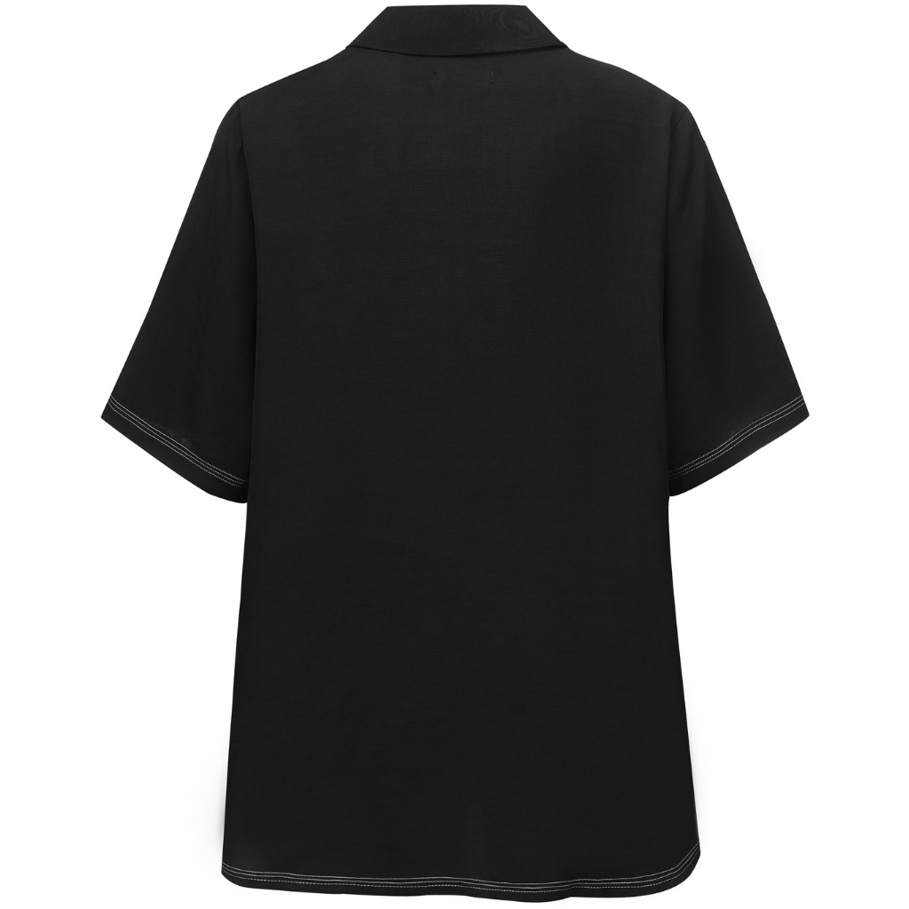 Missy Women's Viscose Blend Shirt - Black