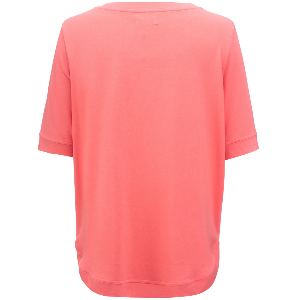 Ruby Women&#39;s Modal Tee | Sunset Coral