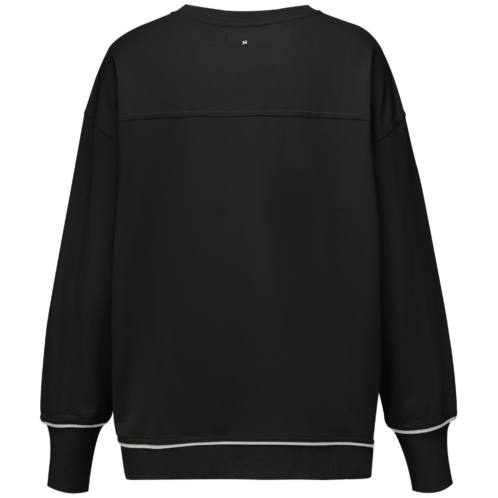 Suzy Women's Terry Cotton Sweatshirt | Black