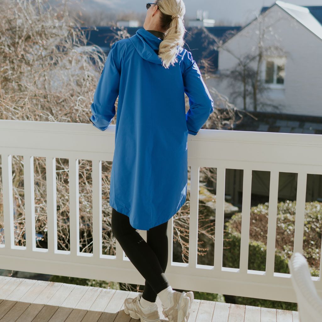 Georgie Women's Rain Coat - Dazzling Blue