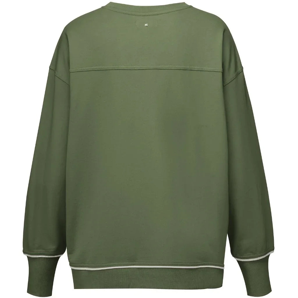 Suzy Women&#39;s Terry Cotton Sweatshirt | Bonsai Green