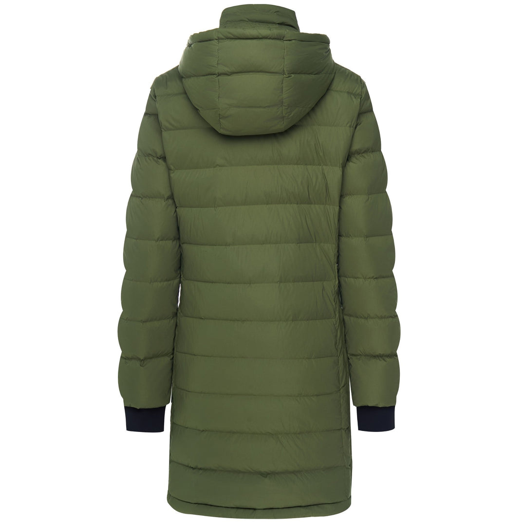 Sydney Packable Puffer Down Coat - Olive Green