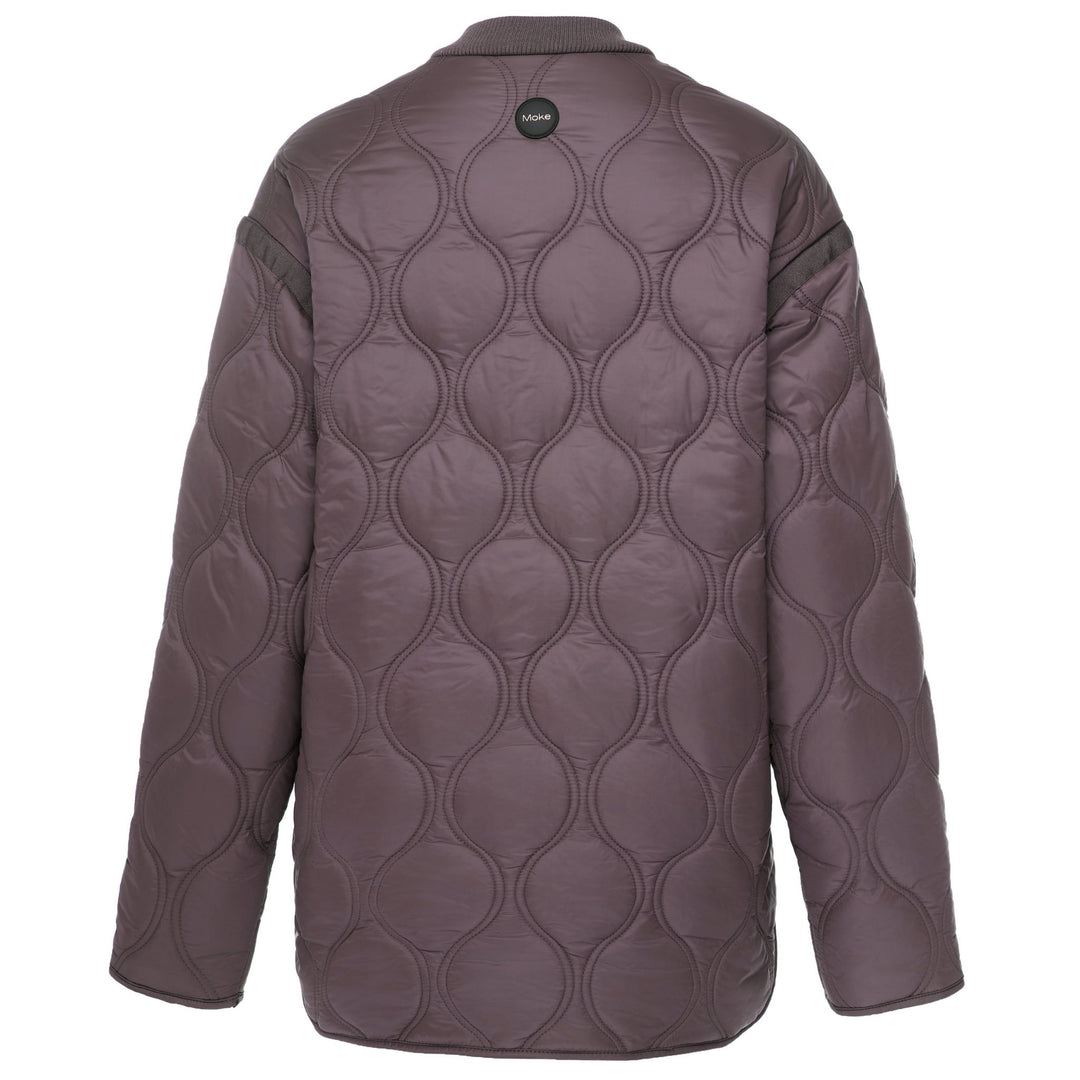 Talei Quilted Bomber Jacket - Cocoa Powder