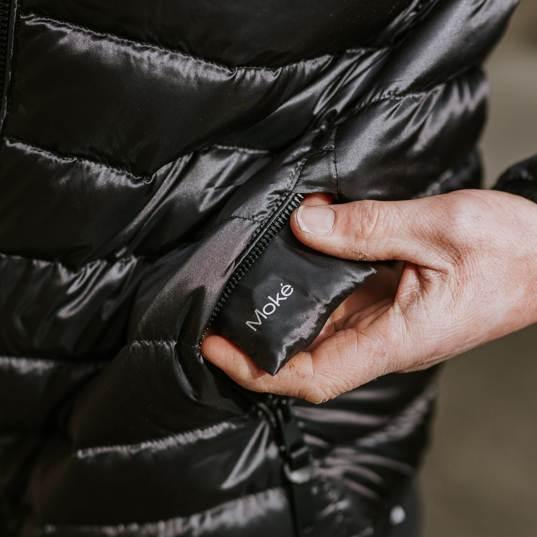 Jimmy Men's 90/10 Packable Down Jacket - Slate