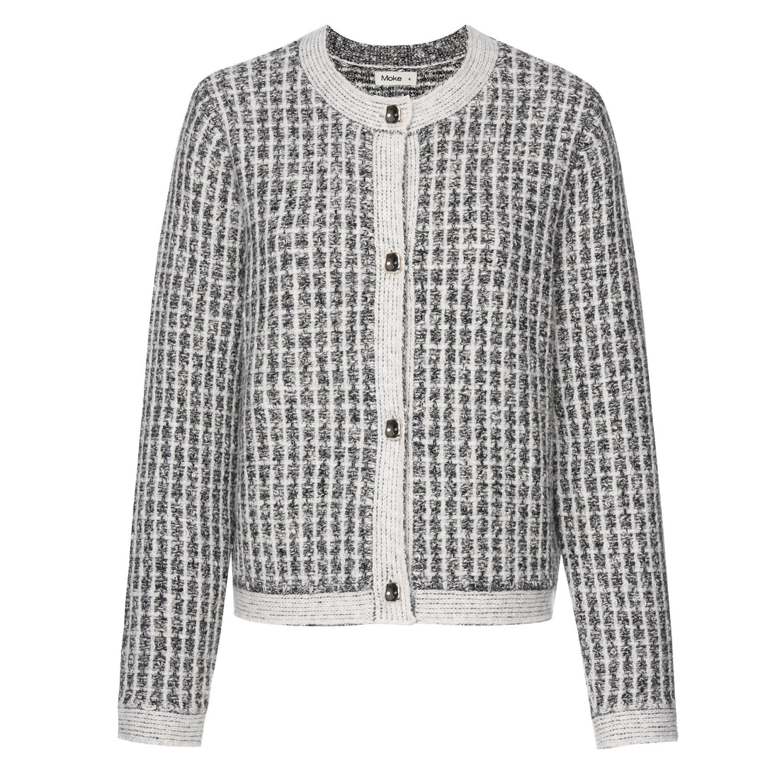Vivian Cardigan - White Check