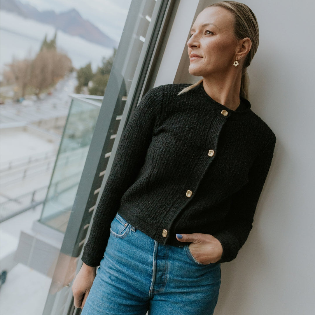 Vivian Cardigan - Black