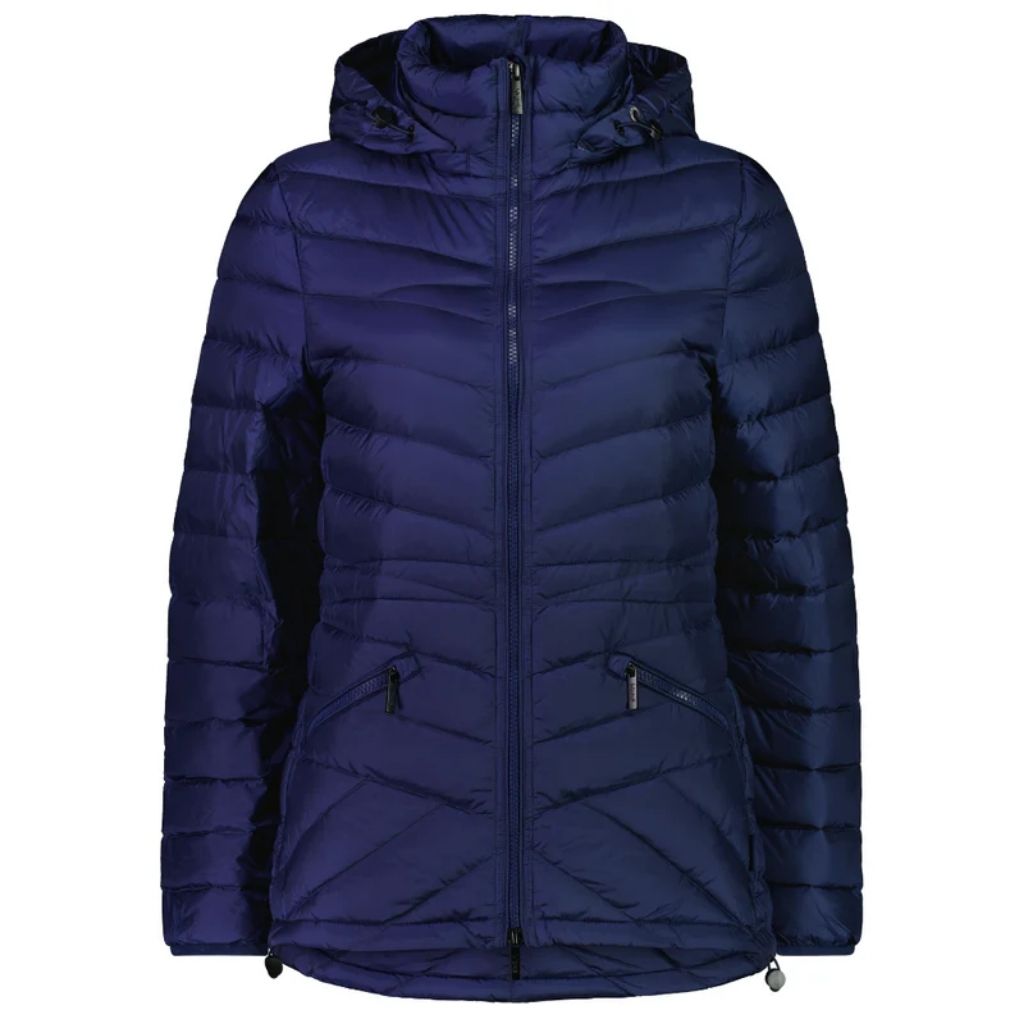 Cushla Packable Puffer Down Jacket - Moonlight
