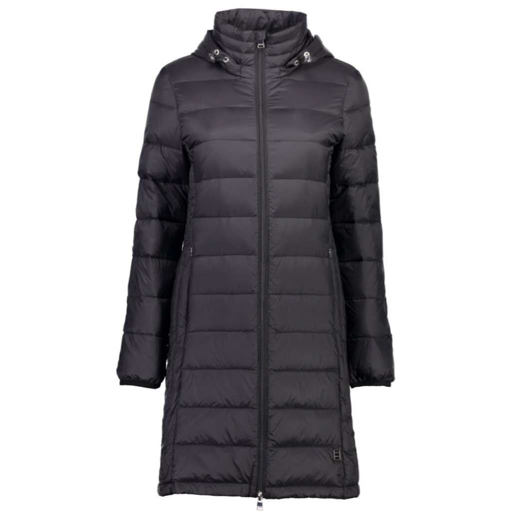 Sarah Women&#39;s 90/10 Packable Down Coat -Black