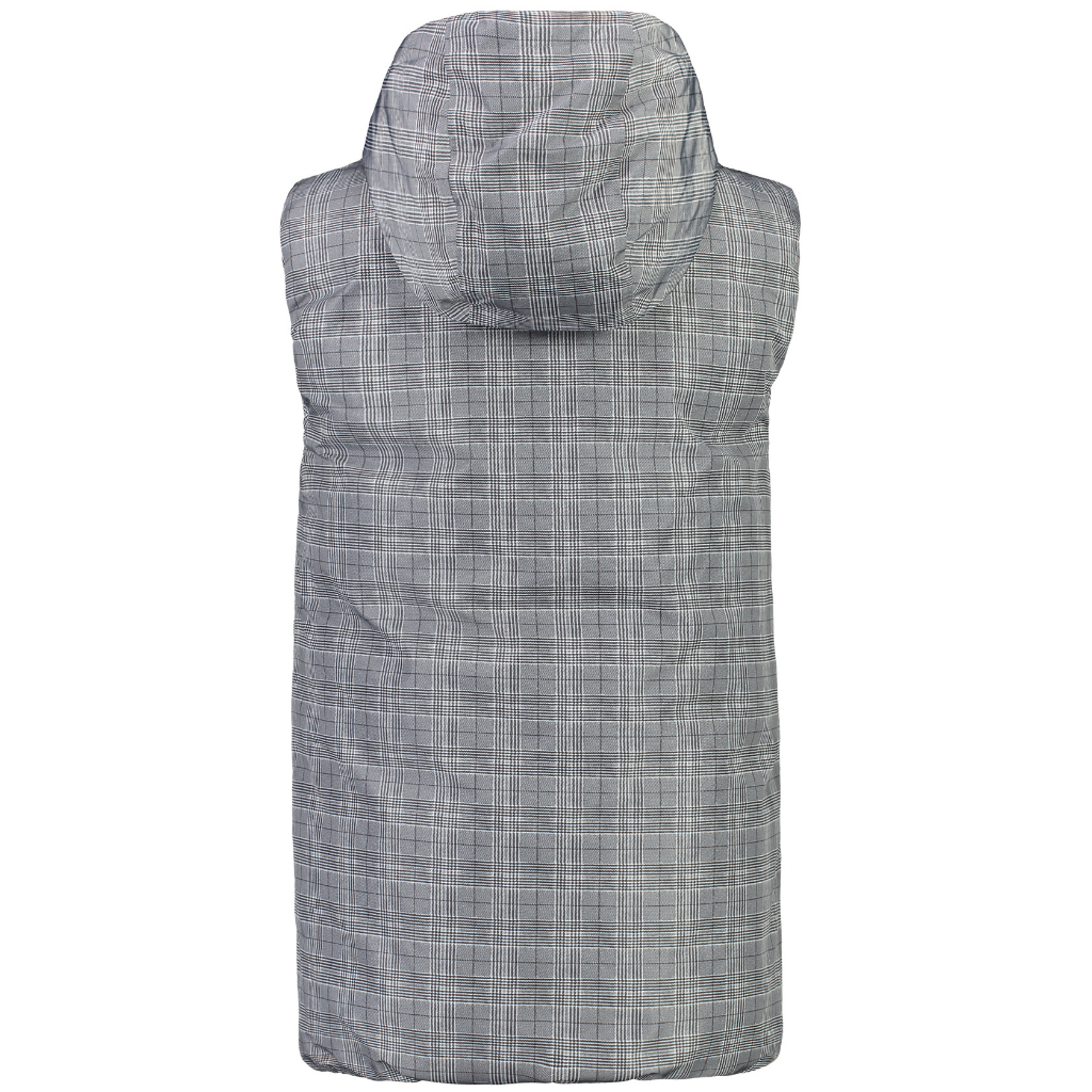 Detroit Women&#39;s Waterproof Goose Down Vest - Plaid