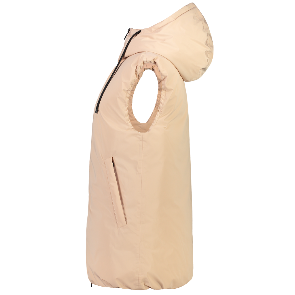 Detroit Women&#39;s Waterproof Goose Down Vest - Rose Quartz